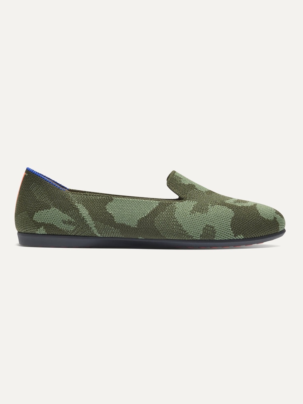 Rothy’s Green Camo The Daily Loafer | Size 8